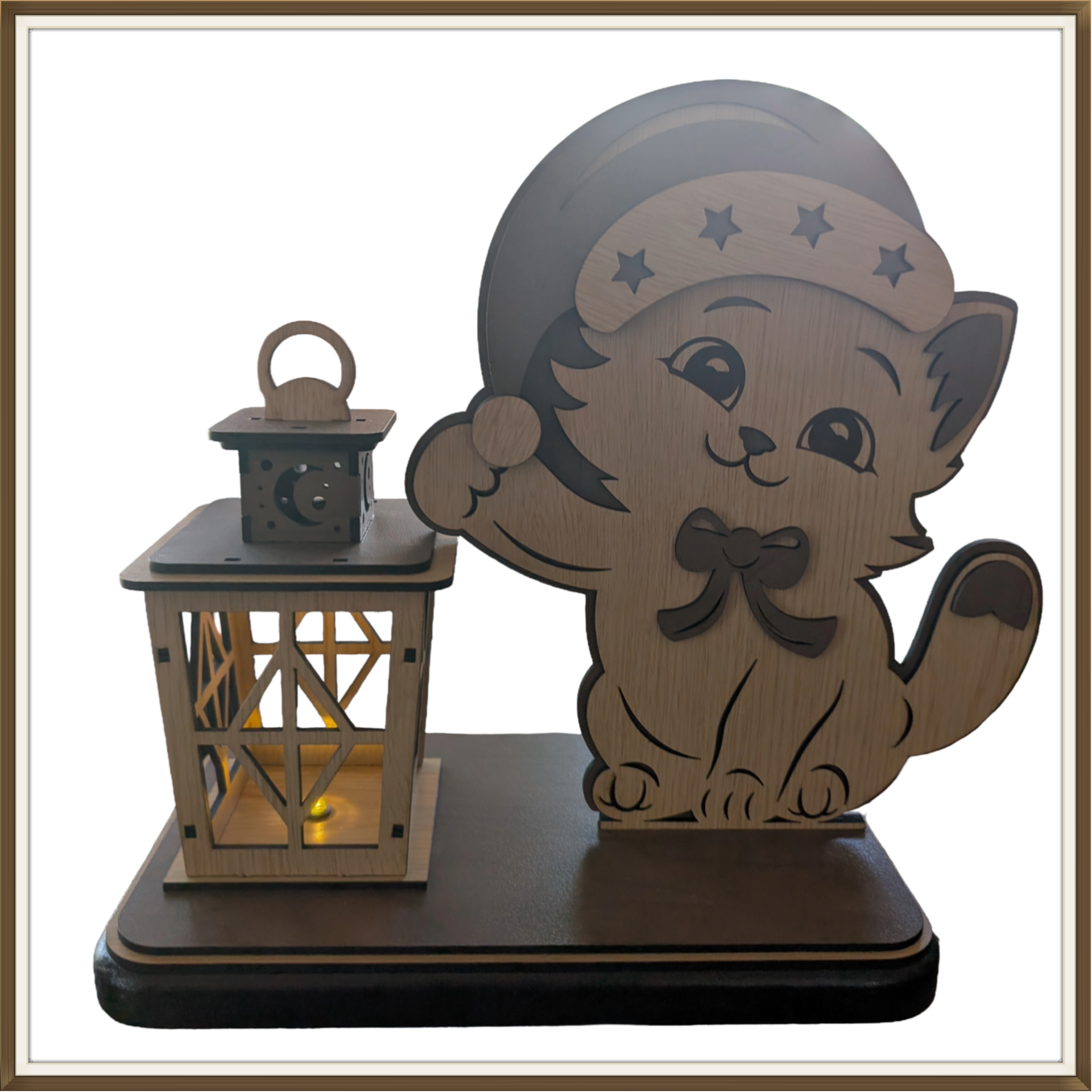 Lampe Veilleuse chat pour Enfants.