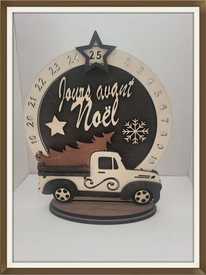 Décoration jours avant Noël.