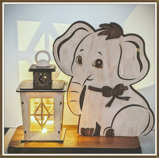 Lampe Veilleuse éléphant pour Enfants.