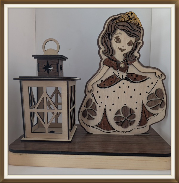Lampe Veilleuse princesse pour Enfants.