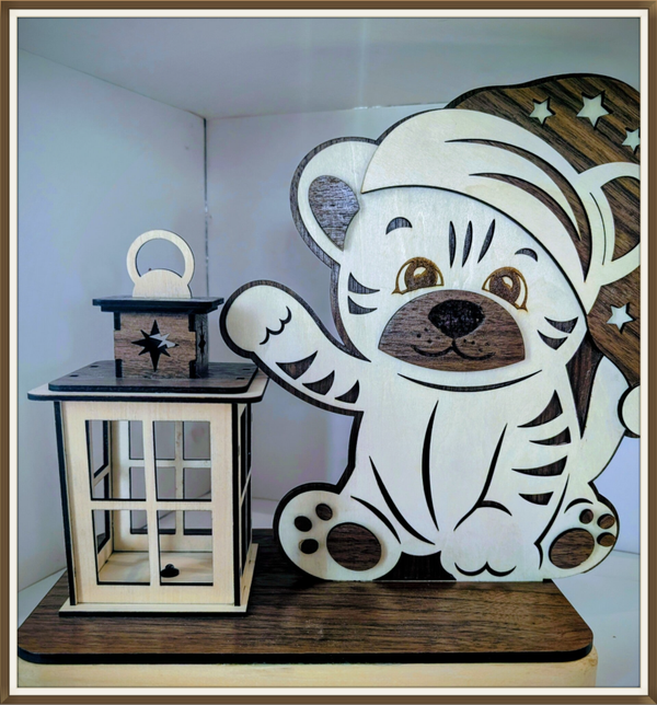 Lampe Veilleuse tigre pour Enfants.