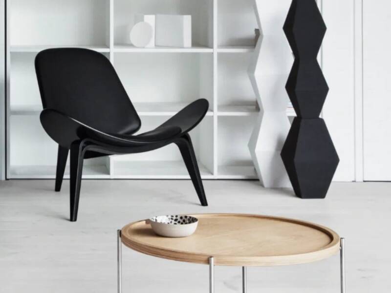 Shell Chair zwart