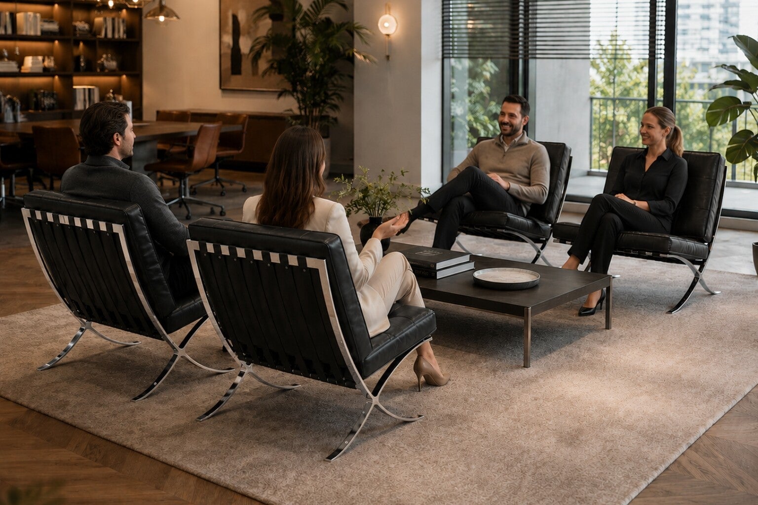 Barcelona Chair Zwart