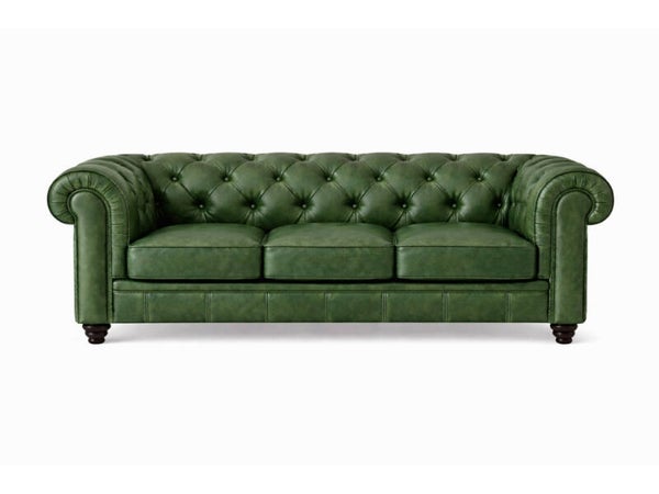 Chesterfield Bank 3-zits | Groen