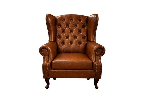 Chesterfield Fauteuil Bruin