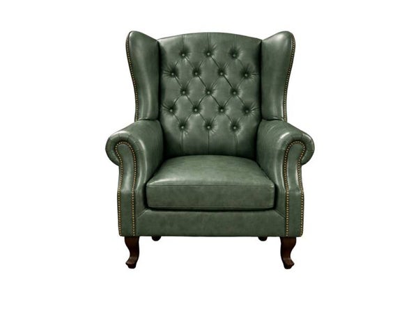 Chesterfield Fauteuil Groen