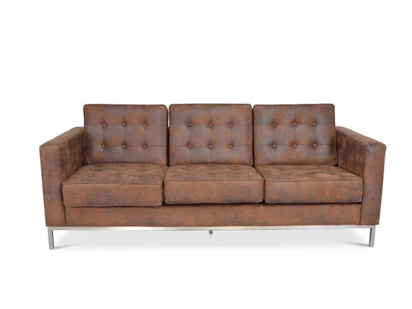 Knoll Florence Bank 3-Zits | Bruin Vintage