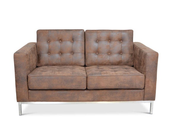Knoll Florence Bank 2-Zits | Bruin Vintage