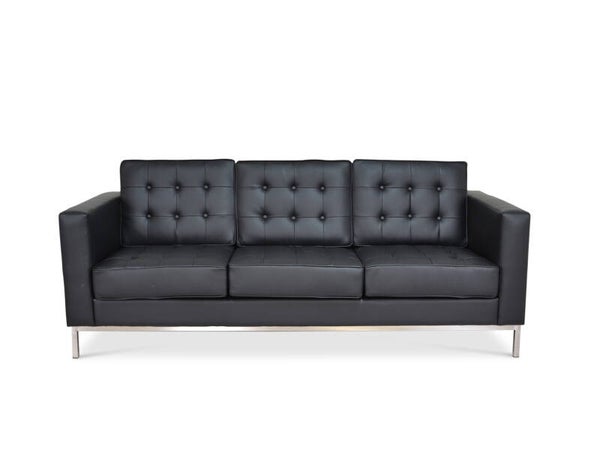Knoll Florence Bank 3-Zits | Zwart