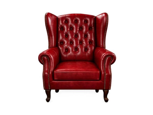 Chesterfield Fauteuil Rood