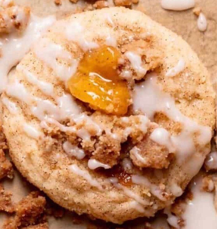 Peach Cobbler Cookie
