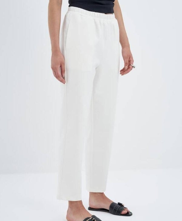Pull On Pantalon Zeynep Sule White