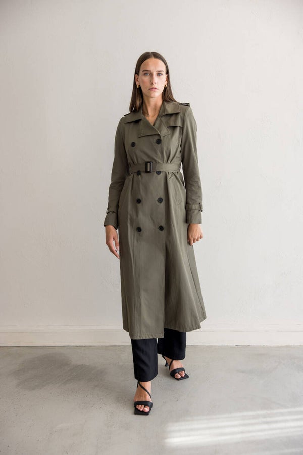 Casual Trench green
