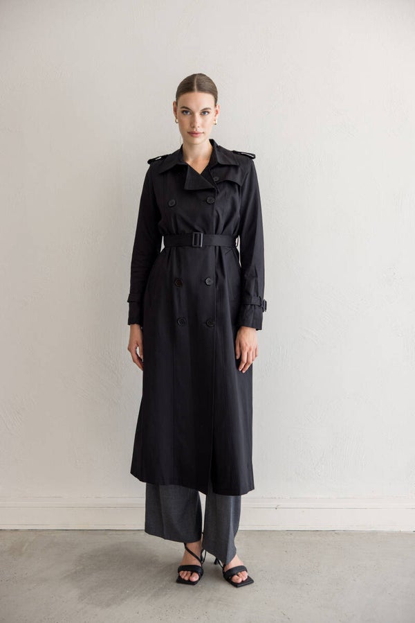 Casual Trench black