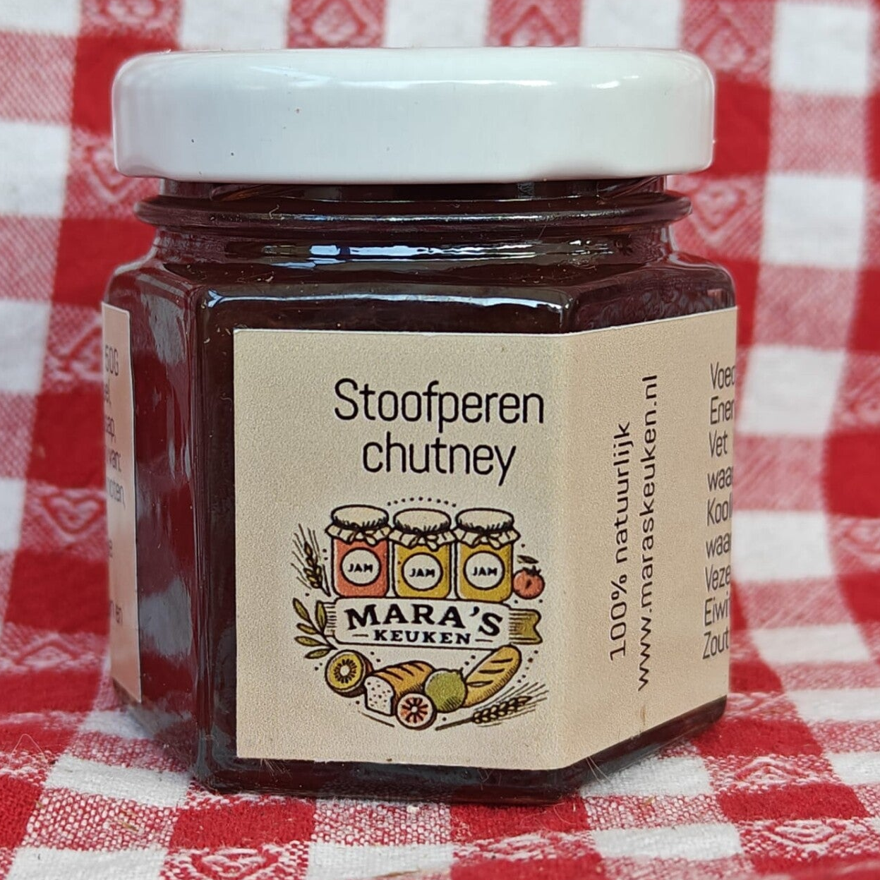 Stoofperen chutney