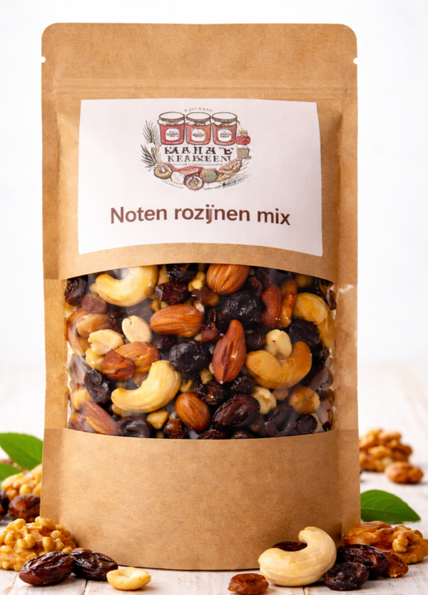 Noten en rozijnen mix