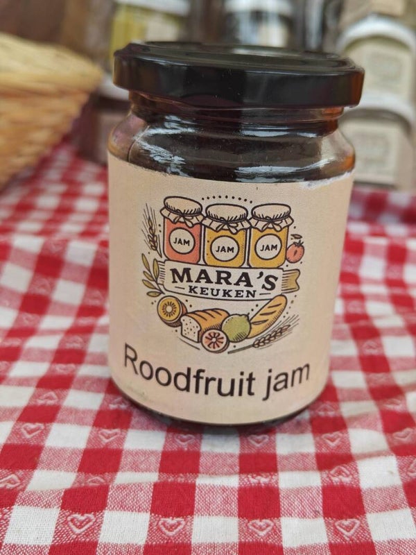 Rood fruit jam