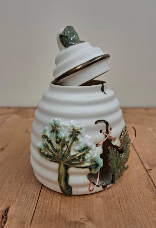 Honey Pot with Hemlock