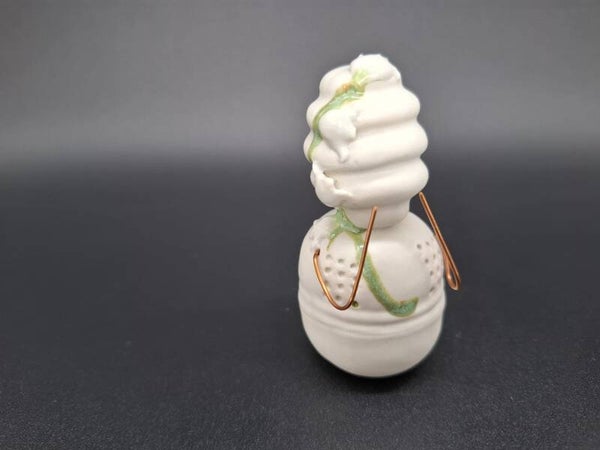 Little Woman - Tea Infuser & Honey Wand with Lily of the Valley