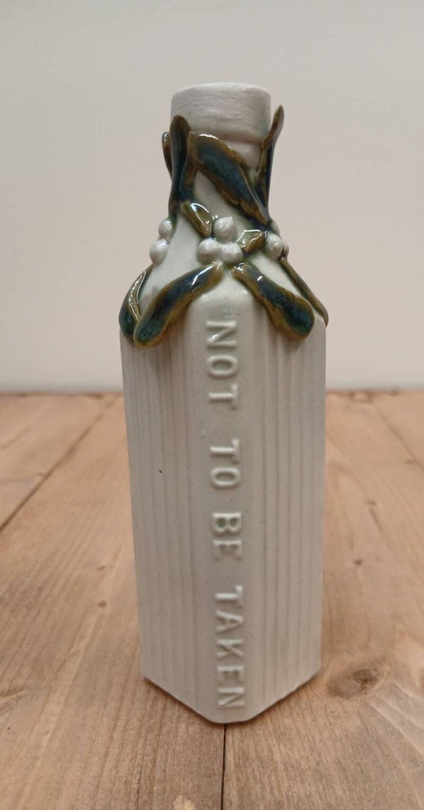 Poison Bottle with Mistletoe