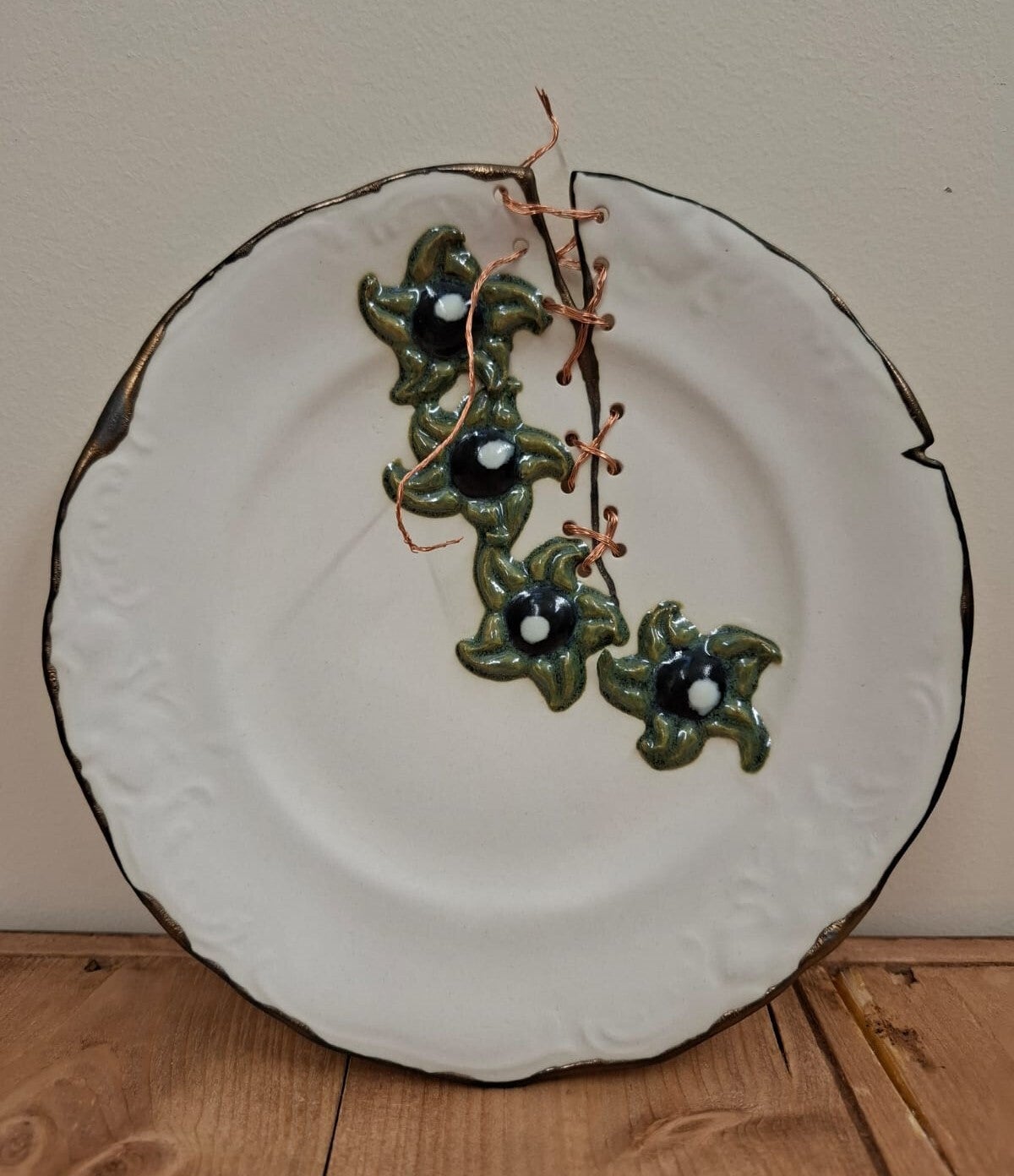 Side Plate with Bella Donna