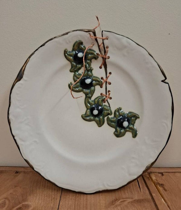 Side Plate with Bella Donna