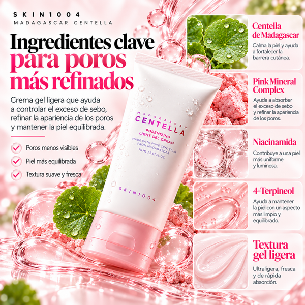 SKIN1004 - Centella Poremizing Light Gel Cream