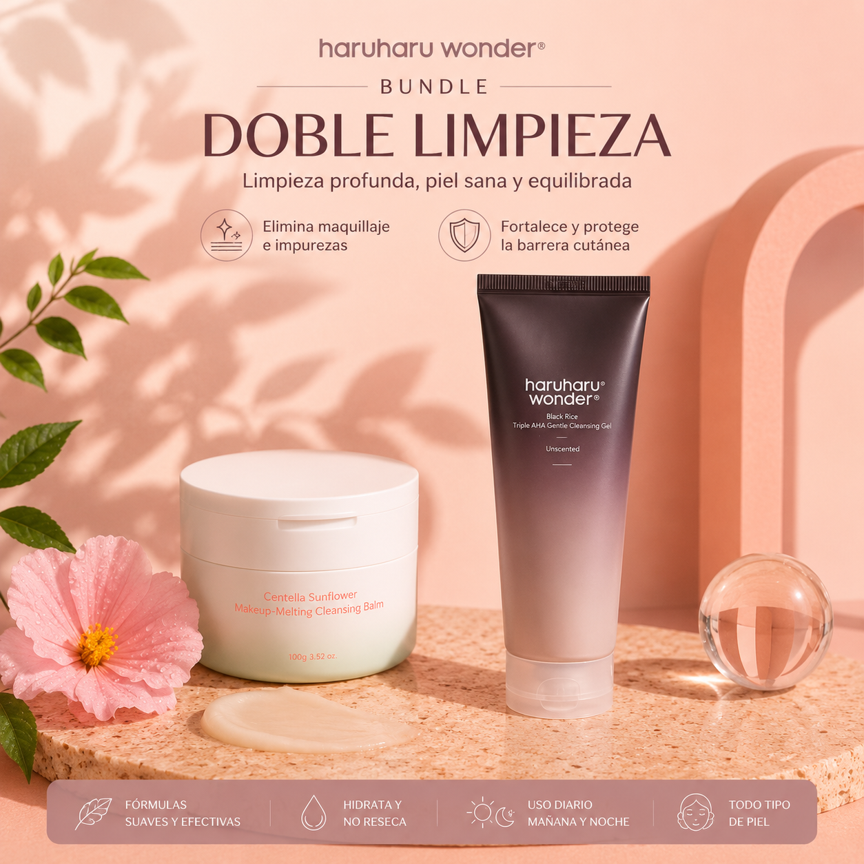 💜 Kit Haruharu Doble Limpieza