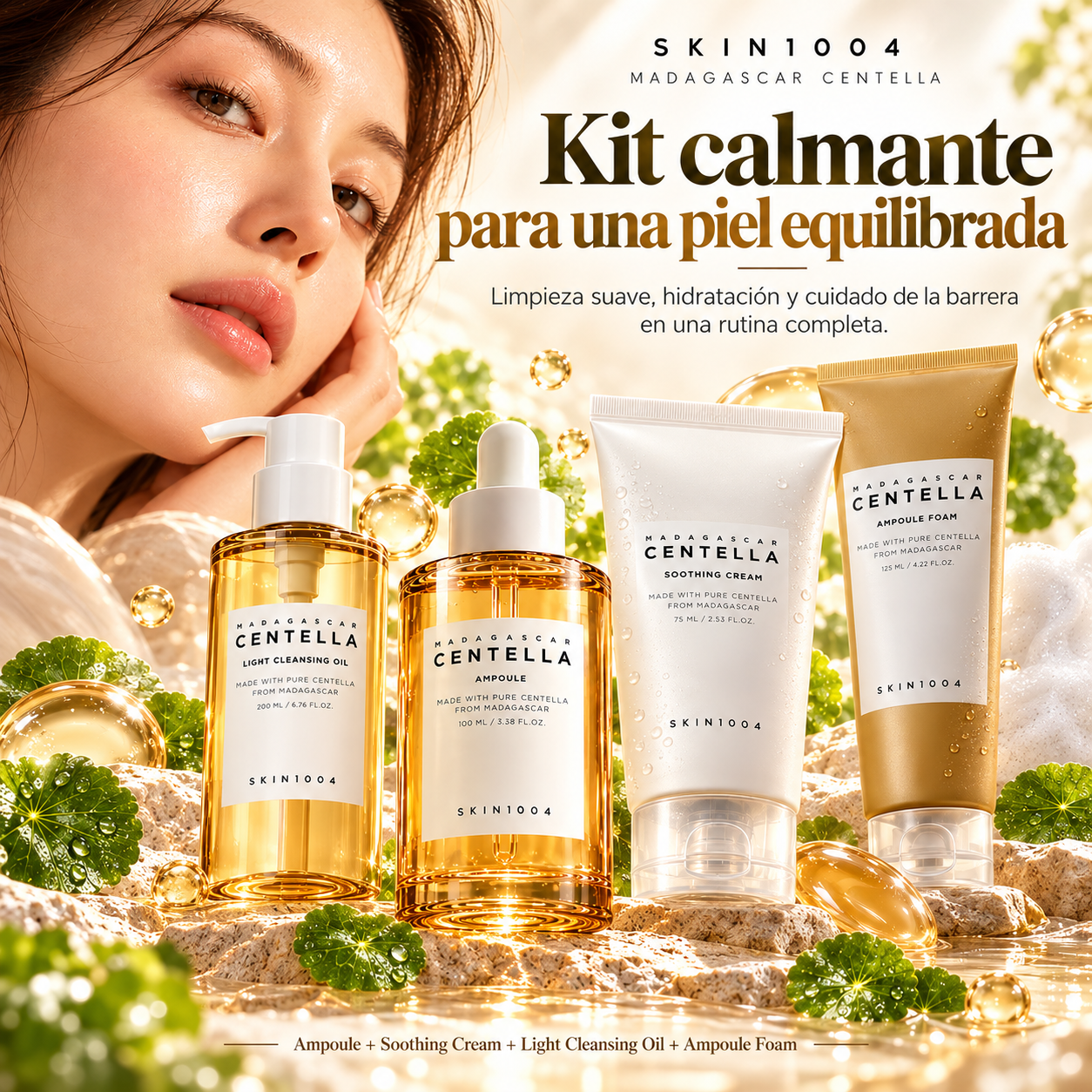 Kit SKIN1004 Calmante e Hidratante