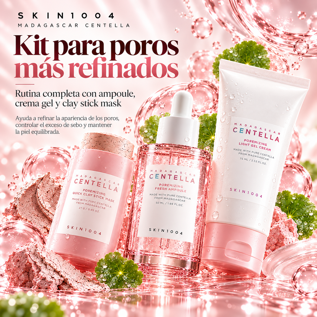 Kit SKIN1004 Centella Poremizing