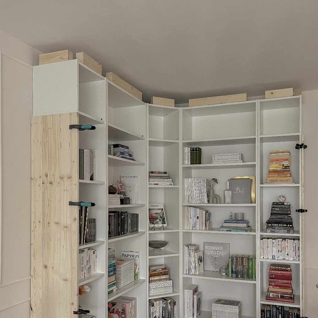 DIY: Einbau Bücherwand mit Ikea Billy / DIY Tutorials | Sue and Stu