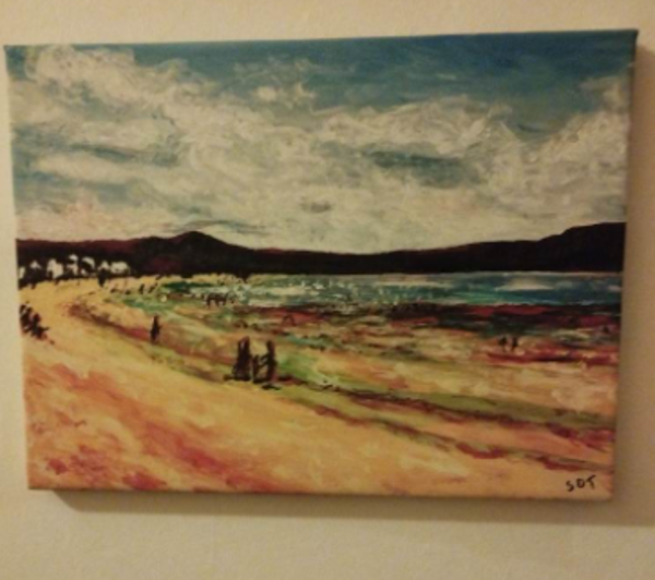 Paintings prints from original on canvas