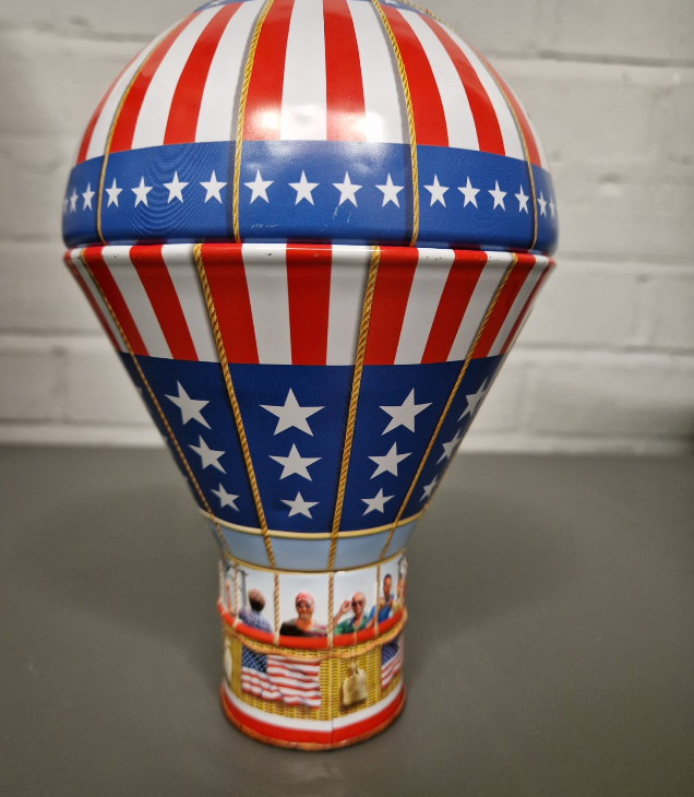Churchill's Hot Air Balloon Trinket Tin By Adrian Chesterman Victorian Classic