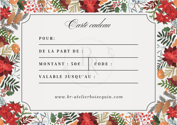 Carte cadeau édition "Hiver 2025" (50€)