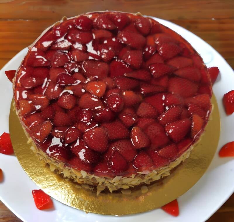 Erdbeertorte