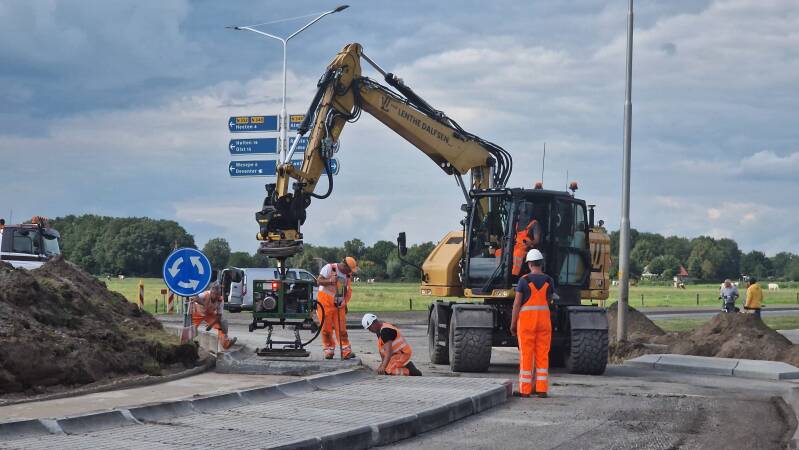 Onderhoud Rotonde N348 N332 Raalte
