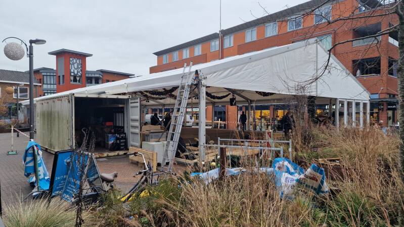 Opbouw Raalte on Ice 2025-2026