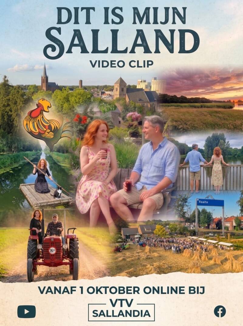 Promotie poster. "Dit is mijn Salland"