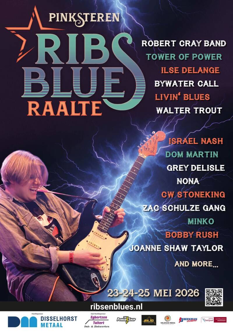 Poster RibsenBlues Raalte 2026