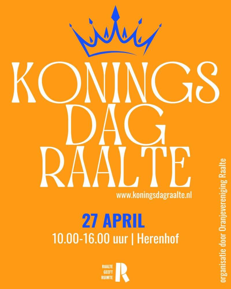 Koningsdag Raalte 27-4-2026