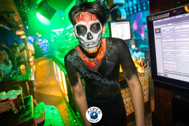 Ghost Rider Bodyart Aspen Valley Arnhem