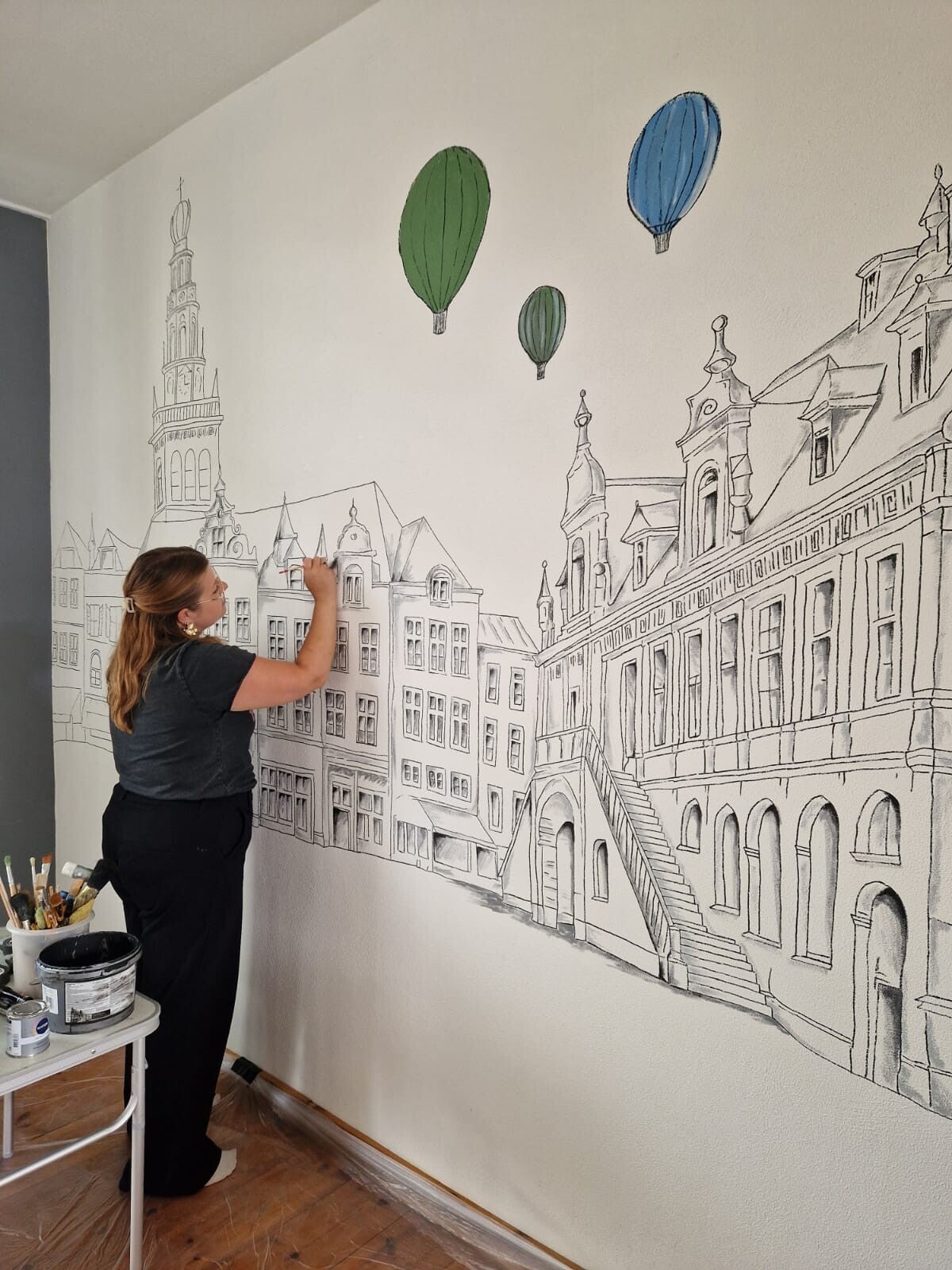 Muurschildering Nijmegen