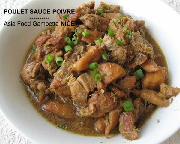 Poulet sauce Poivre