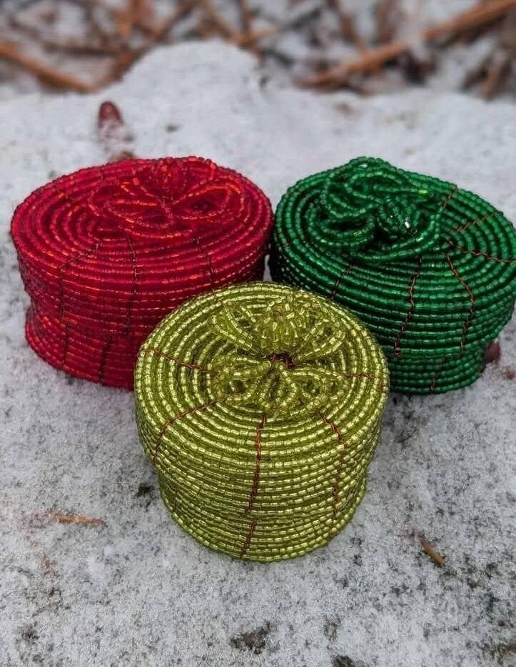 Beaded Jewelry Box #1