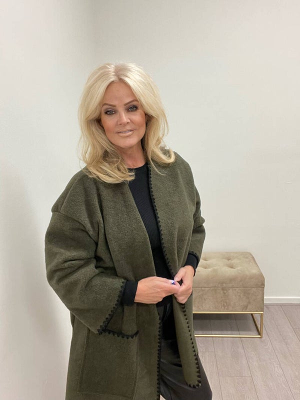 Jas vest groen totieme