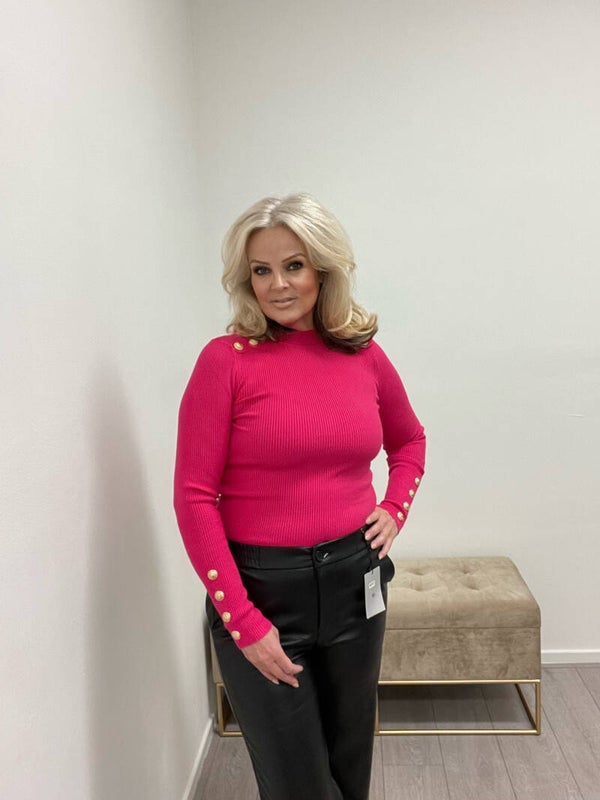 Belmaine sweater hot pink