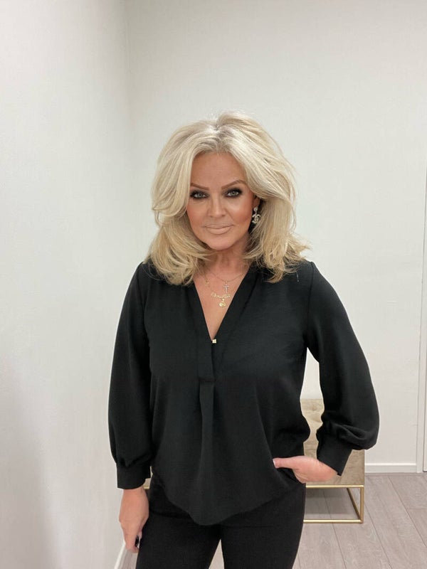 Blouse classic black