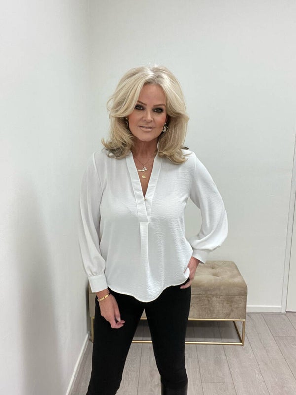 Blouse classic white