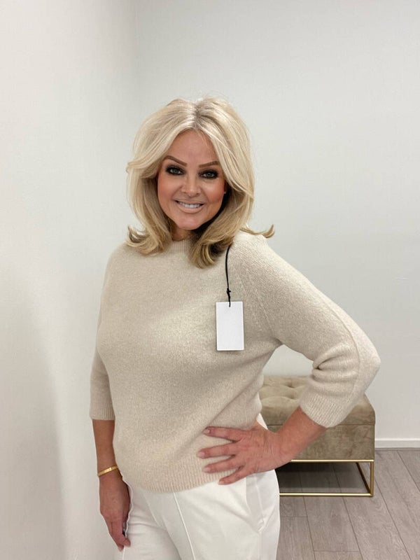 Top alpaca crème 104