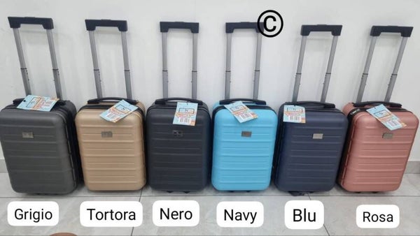 rolley Bagaglio a Mano 16" Suprema ABS leggero resistente – vari colori